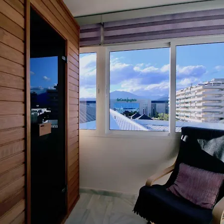 Sea View Puerto Banus Sauna + Parking - Rdr165